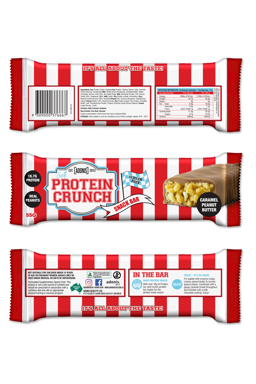 Adonis Protein Cookie Dough Chunky Bar