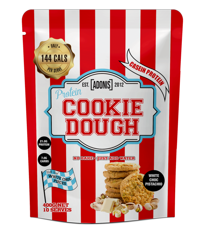 PROTEIN COOKIE DOUGH - White Choc Pistachio