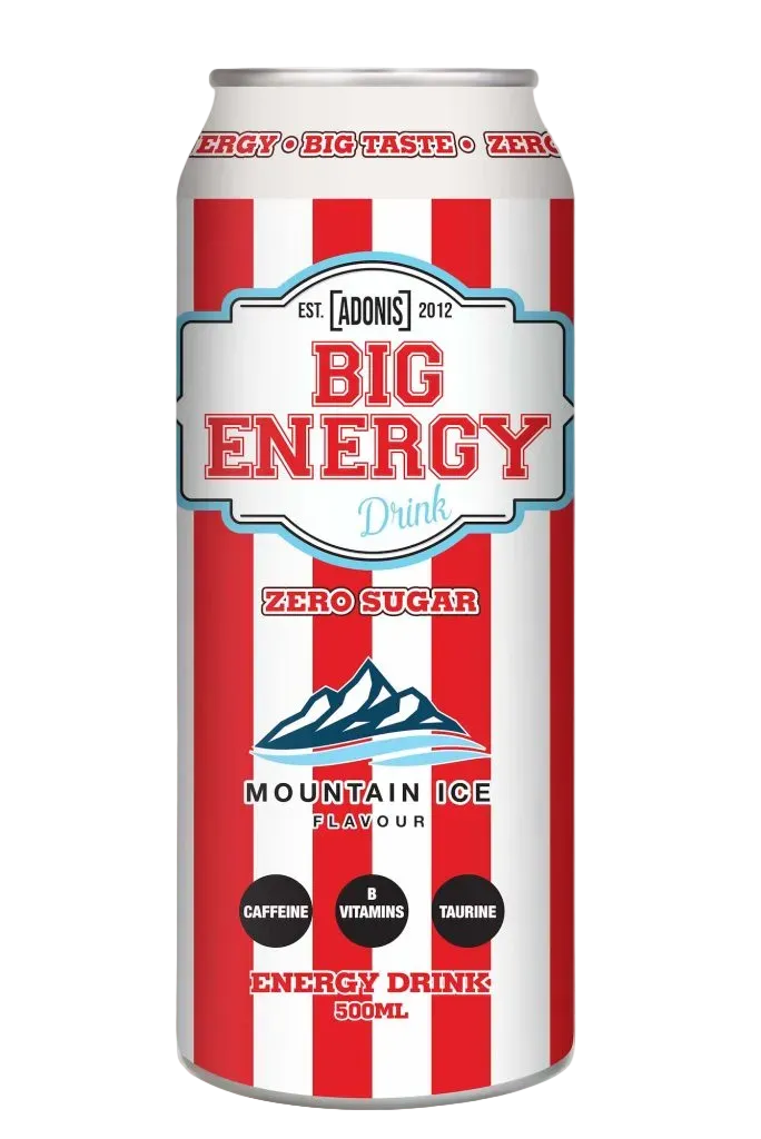 BIG ENERGY DRINK (ZERO SUGAR) – Mountain Ice