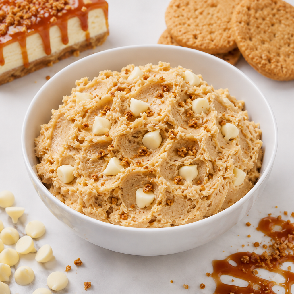 PROTEIN COOKIE DOUGH - Caramel Cheesecake