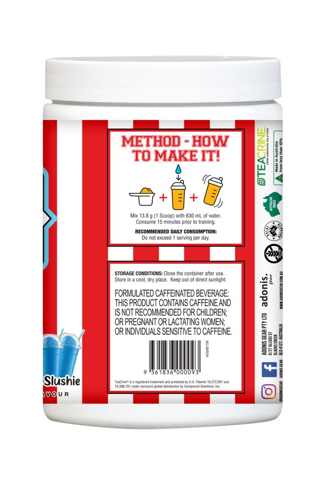 BIG ENERGY PRE-WORKOUT – Blue Slushie