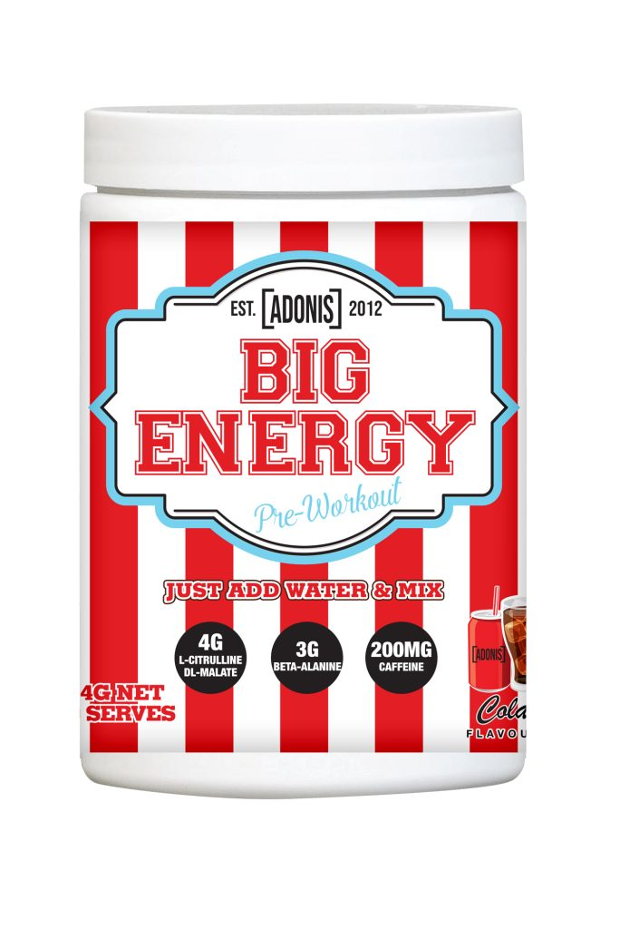 BIG ENERGY PRE-WORKOUT – Cola