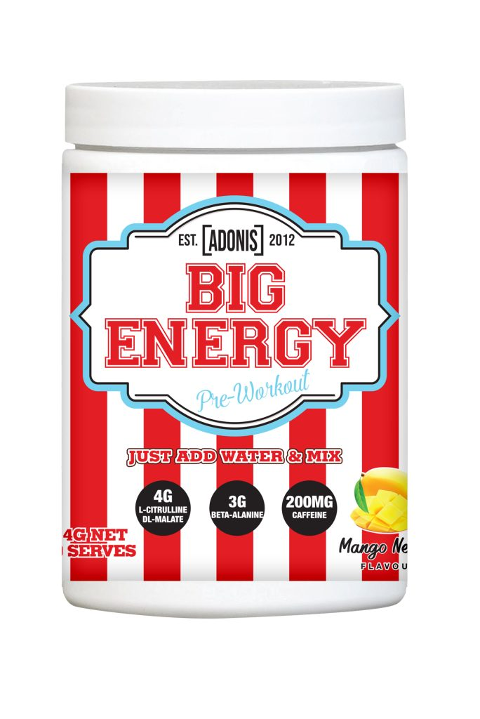 BIG ENERGY PRE-WORKOUT – Mango Nectar
