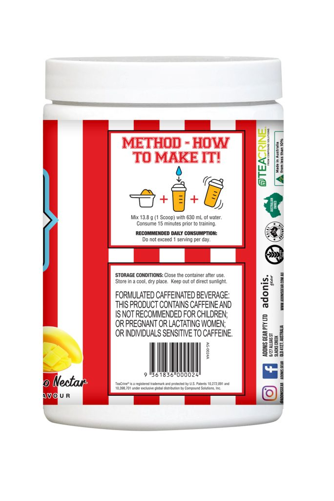 BIG ENERGY PRE-WORKOUT – Mango Nectar
