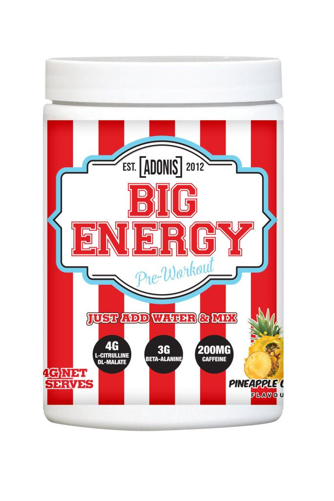 BIG ENERGY PRE-WORKOUT – Pineapple Crush