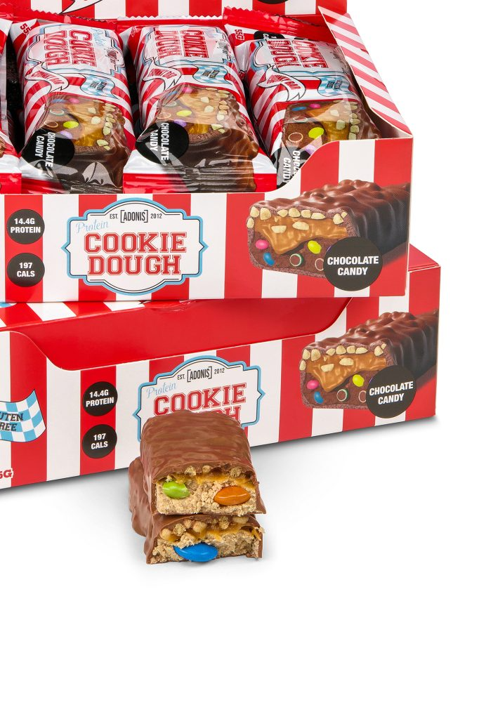 PROTEIN COOKIE DOUGH CHUNKY BAR (SINGLE BAR) – Chocolate Candy