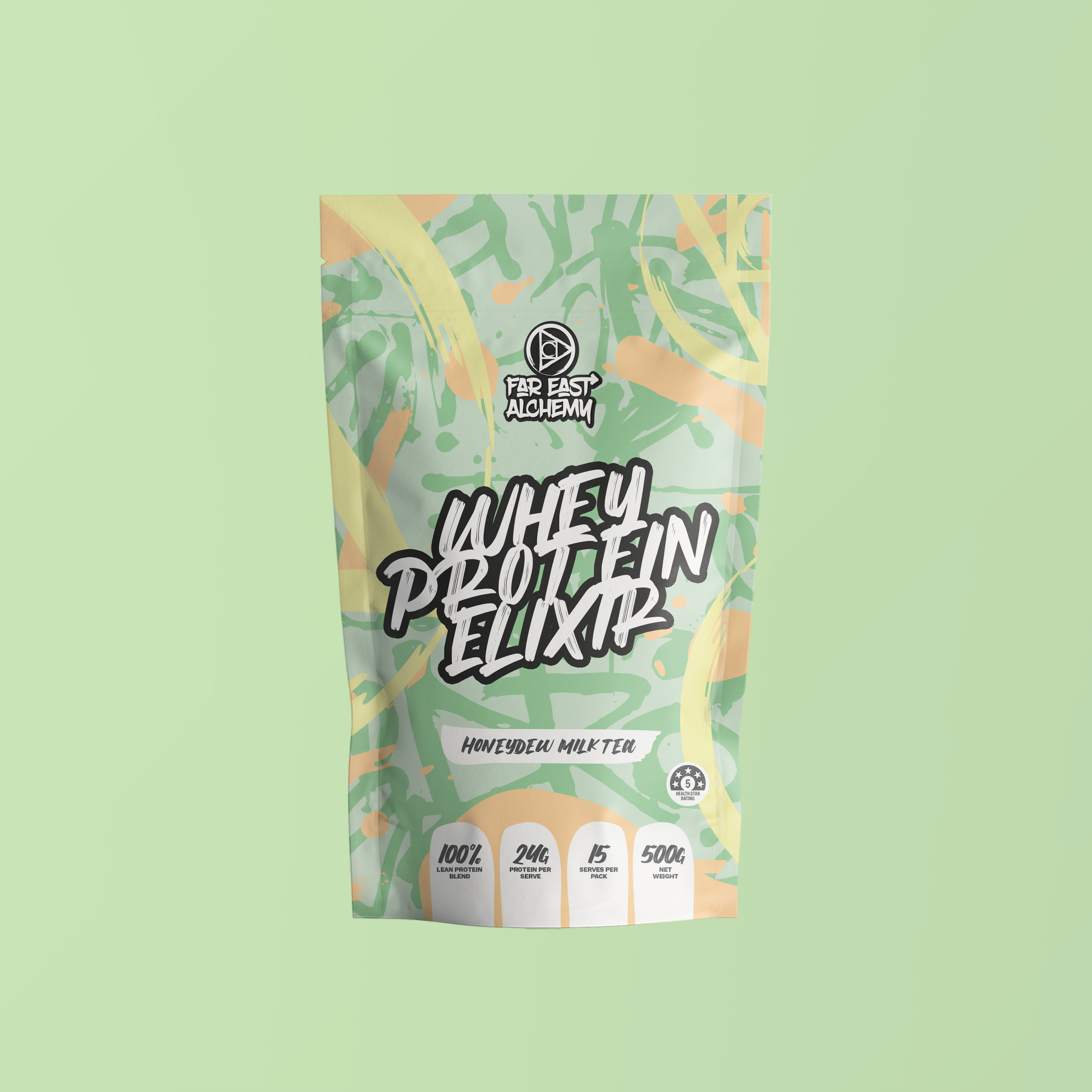WHEY PROTEIN ELIXIR - Honeydew Milk Tea