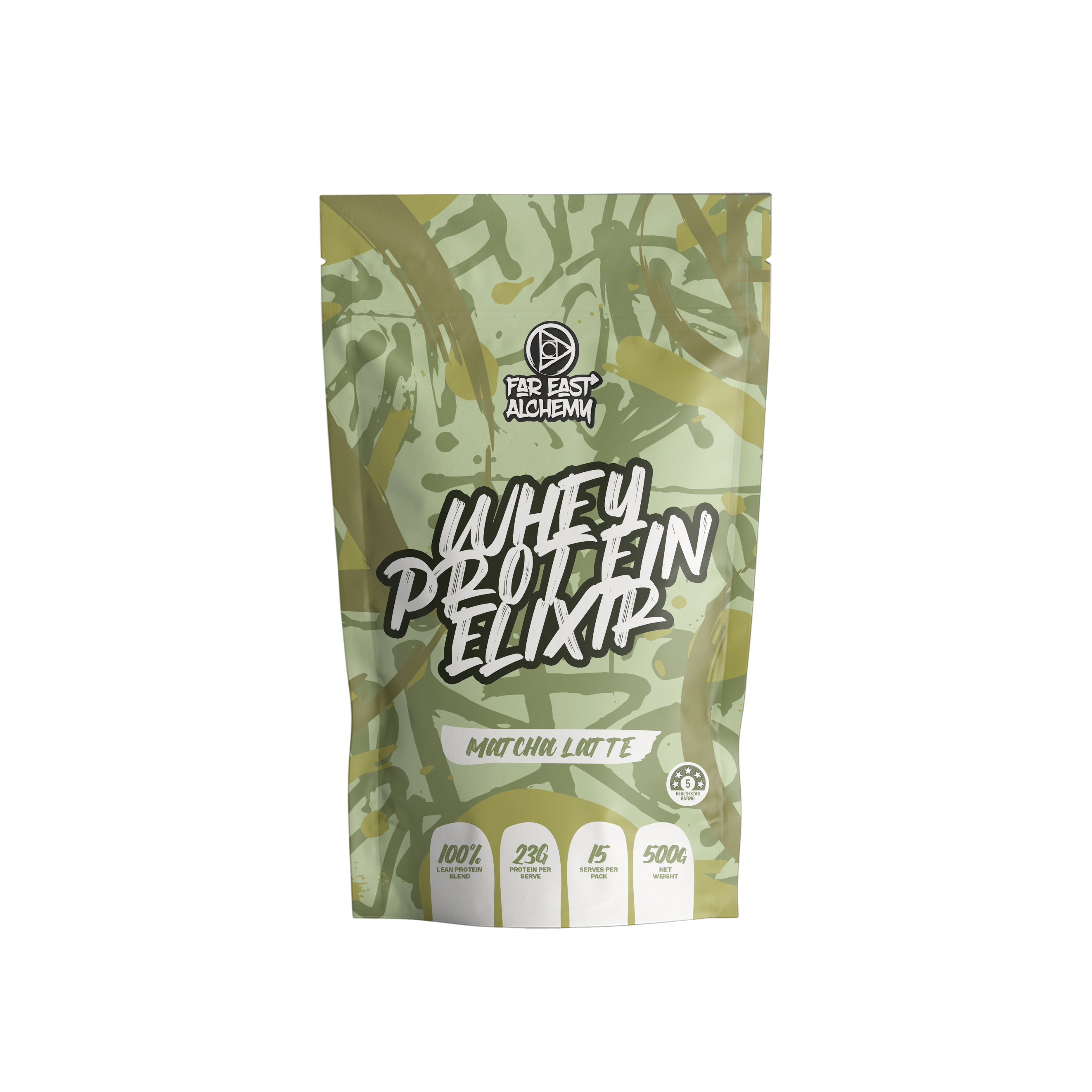 WHEY PROTEIN ELIXIR - Macha Latte