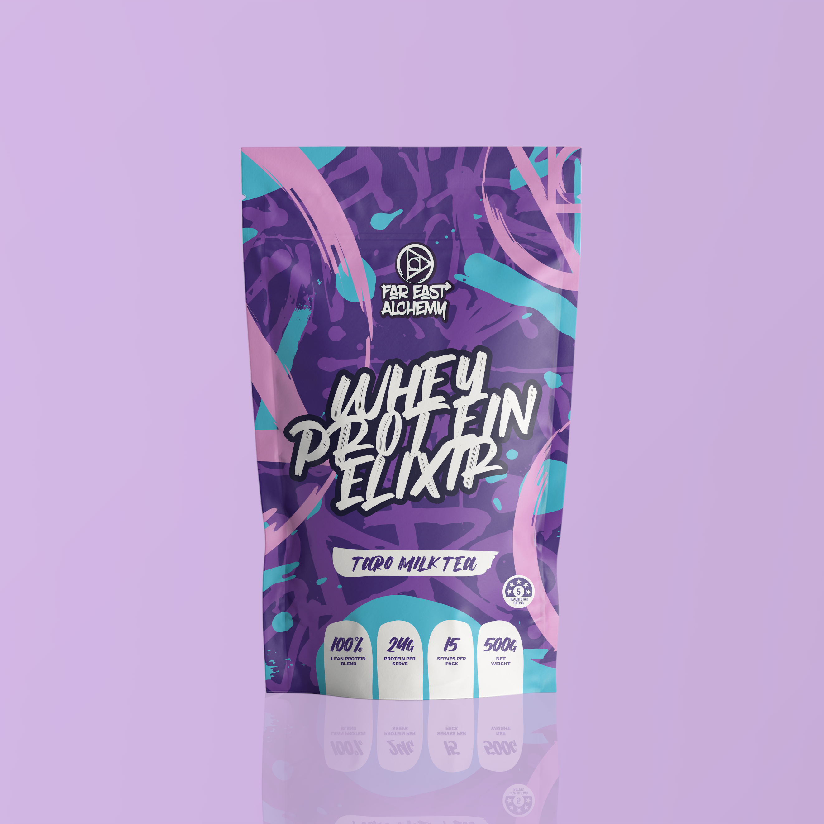 WHEY PROTEIN ELIXIR - Taro Milk Tea
