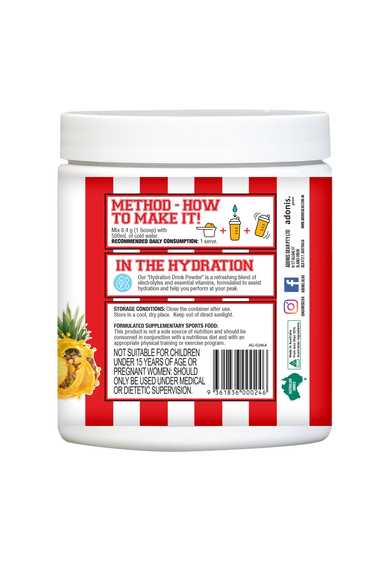 HYDRATION DRINK - Pineapple