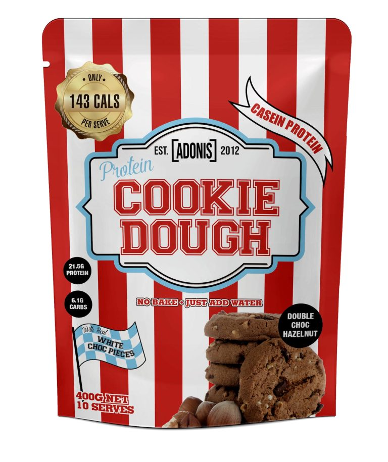PROTEIN COOKIE DOUGH - Double Choc Hazelnut