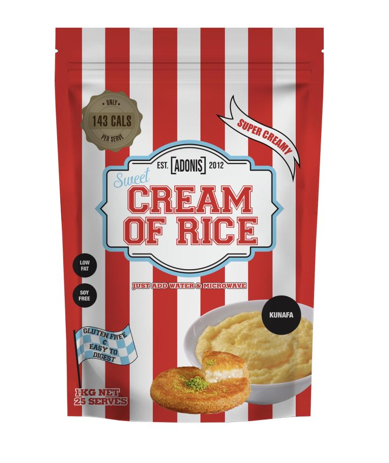 SWEET CREAM OF RICE (CARBOHYDRATES) – Kunafa