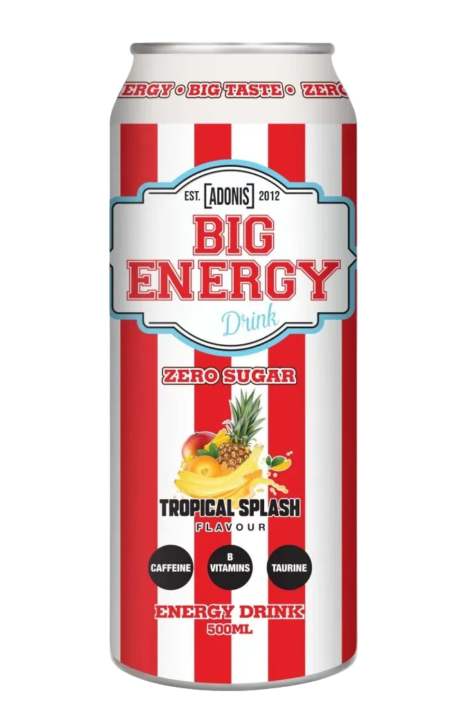 BIG ENERGY DRINK (ZERO SUGAR) – Tropical Splash