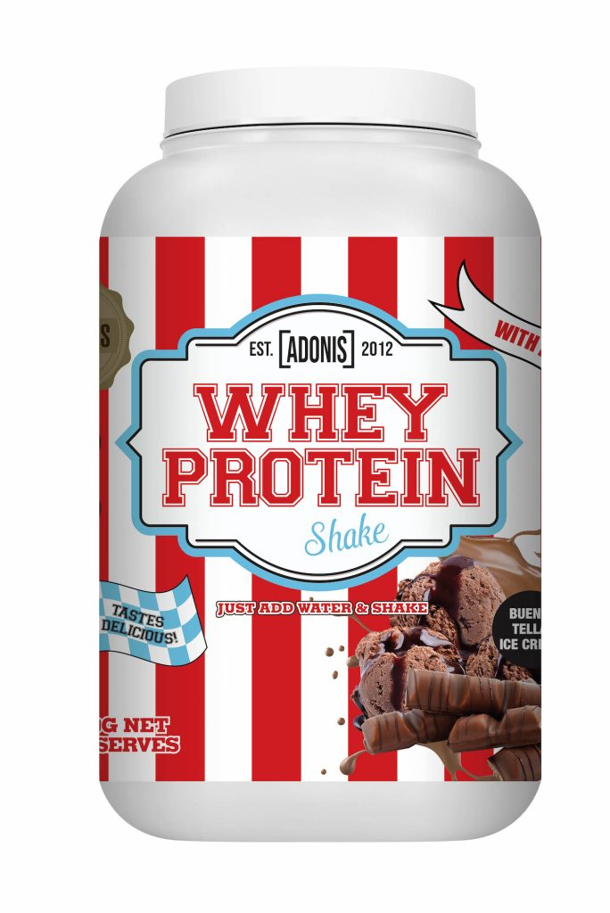 WHEY PROTEIN SHAKE – Bueno-Tella Ice Cream