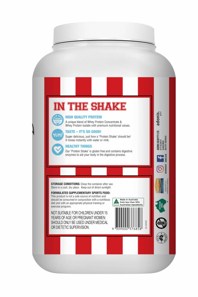WHEY PROTEIN SHAKE – Caramel Peanut Butter Cereal