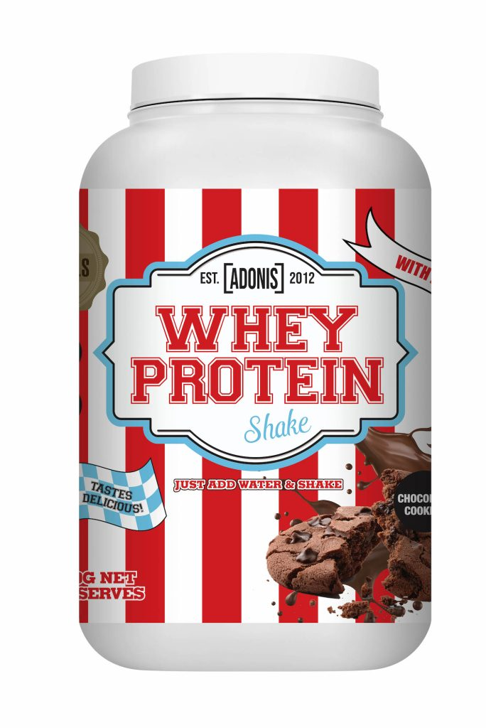 WHEY PROTEIN SHAKE – Chocolate Cookies
