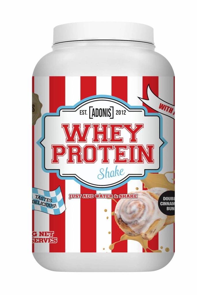 WHEY PROTEIN SHAKE – Double Cinnamon Bun