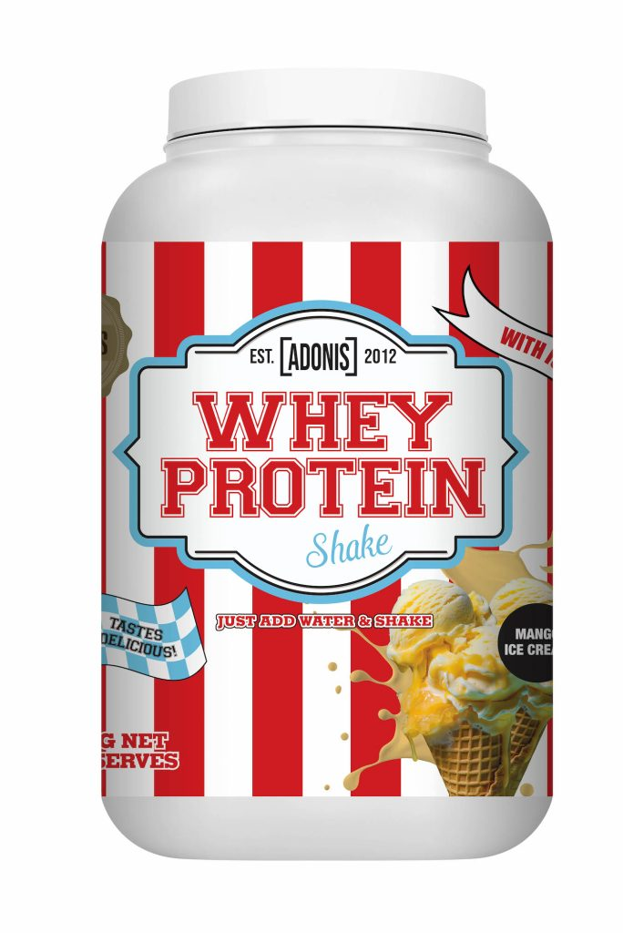 WHEY PROTEIN SHAKE (WITH ISO) – Mango Ice Cream