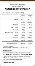 WHEY PROTEIN ELIXIR - Vietnamese Coffee